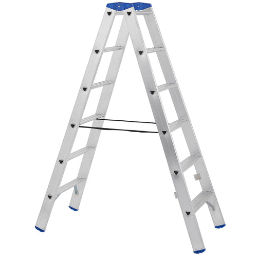 Двустранна алуминиева стълба STS 2x6