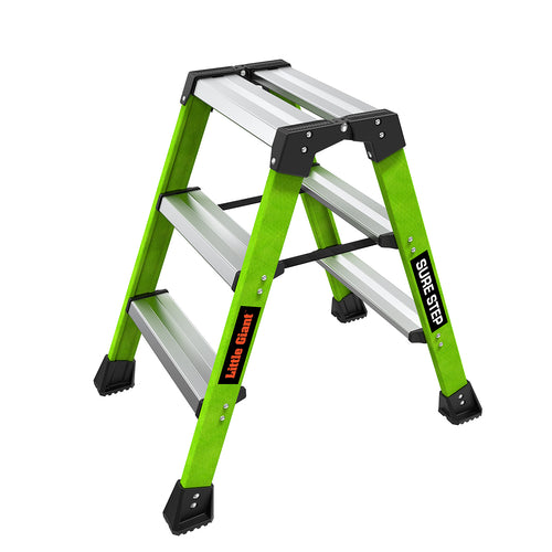 Двустранна стълба от фибростъкло Little Giant Sure Step™ 2x3 стъпала