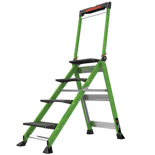 Степ стълба от фибростъкло с широки стъпала Jumbo Step 1x4 стъпала