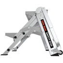 Степ стълба SAFETY STEP МАЛКИЯ ГИГАНТ® с алуминиева конструкция и нехлъзгащи стъпала, сгъваема и удобна.