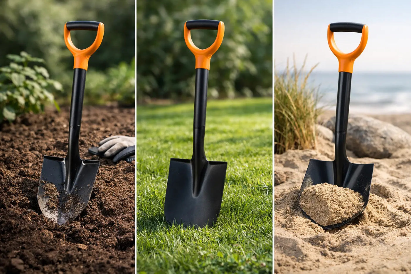 Лопата Fiskars: избор според почвата и задачата