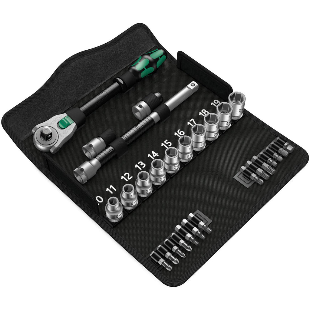 Купи Комплект инструменти с тресчотка WERA Zyklop Speed 1-2“ - 28 части за 377.91 лв. само от Nika.bg