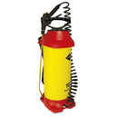 Пръскачка за масло MESTO PROFI PLUS 10 литра с компресор и дюза, идеална за строителството и занаятчийството.