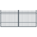 Двукрила оградна врата PORTLAND, идеално решение за вход и автомобилен достъп с опция за различни размери.