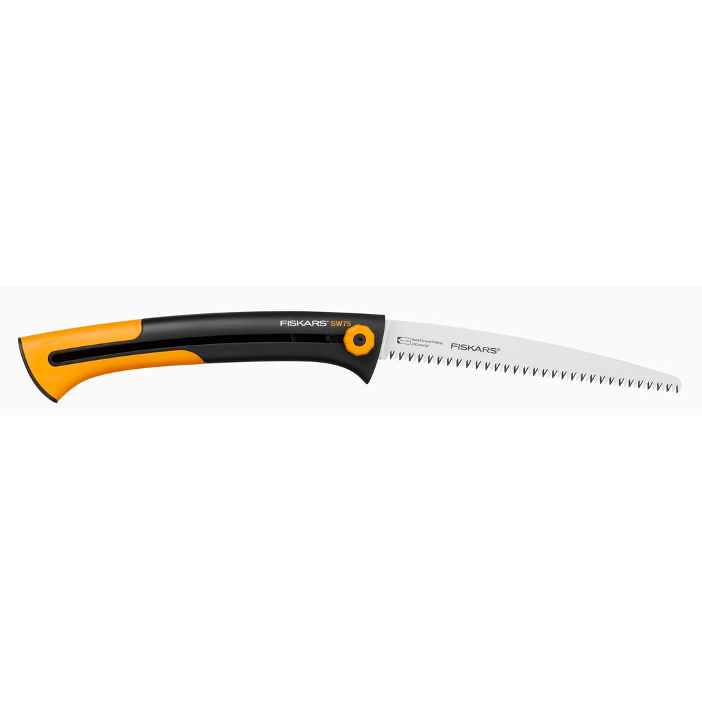 Градински комплект Fiskars - ножица за храсти Solid HS21 и сгъваем трион Xtract™ SW75 - Nika.bg
