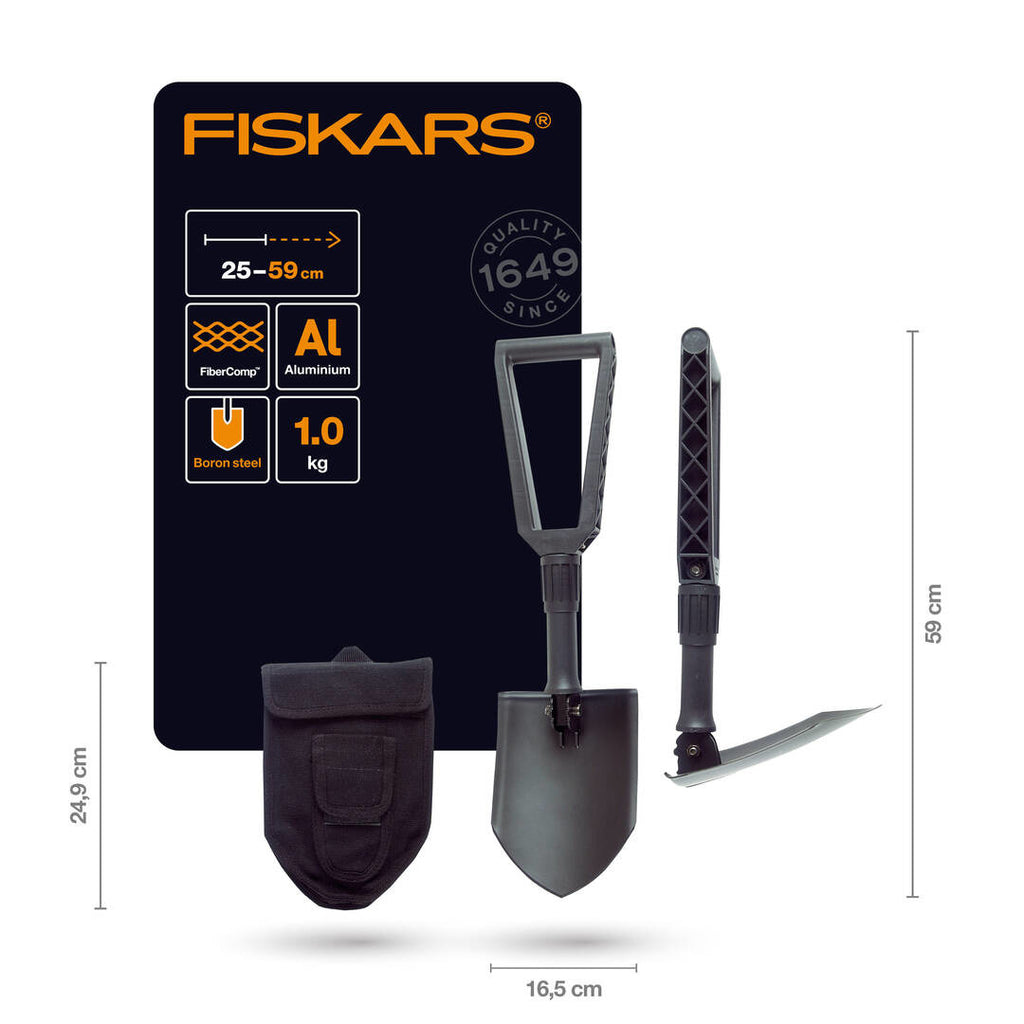 Сгъваема лопата за къмпинг Fiskars - Nika.bg