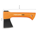 Брадва за къмпинг лов и туризъм Fiskars X5 XXS