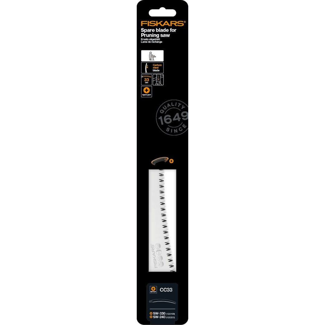 Резервно извито острие Fiskars CC33 за трион SW-240 и SW-330, дължина 33 см