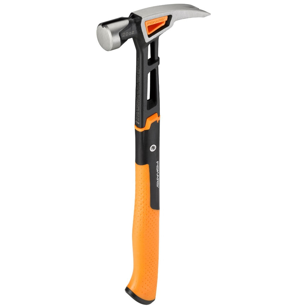 Универсален чук IsoCore™ размер XL Fiskars с оранжева дръжка и IsoCore Shock Control System