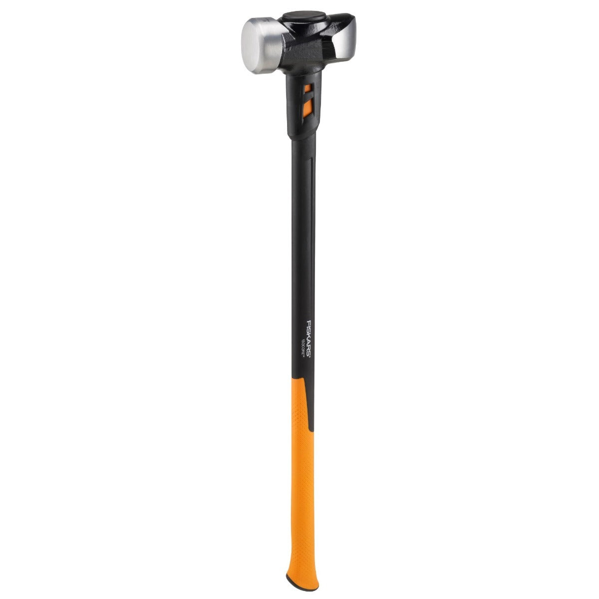 Alt Tag: Чук за разбиване и къртене Fiskars IsoCore™ 4.76 kg размер L с оранжева дръжка и IsoCore™ система за намаляване на вибрациите