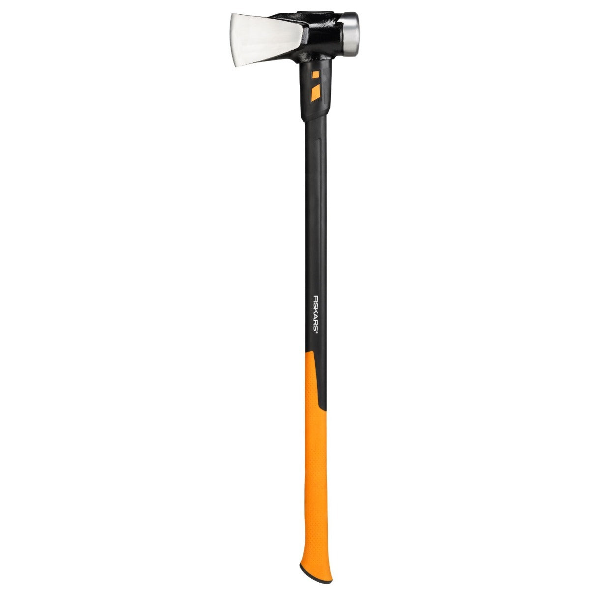 Alt Tag: Чук за цепене Fiskars IsoCore™, размер XXL с дълга дръжка, кована стоманена глава и IsoCore система против вибрации