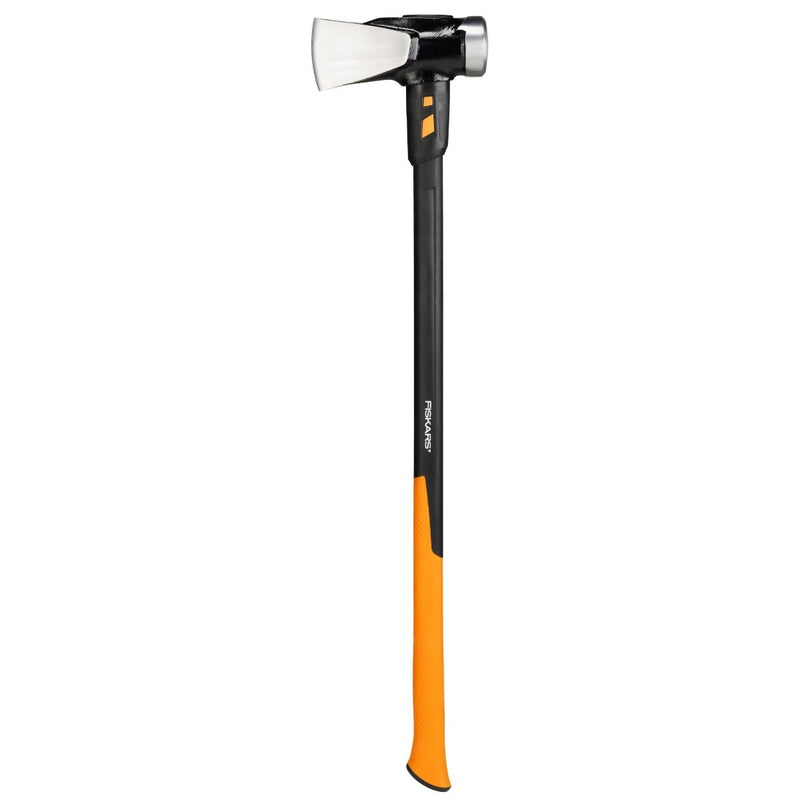 Alt Tag: Чук за цепене Fiskars IsoCore™, размер XXL с дълга дръжка, кована стоманена глава и IsoCore система против вибрации