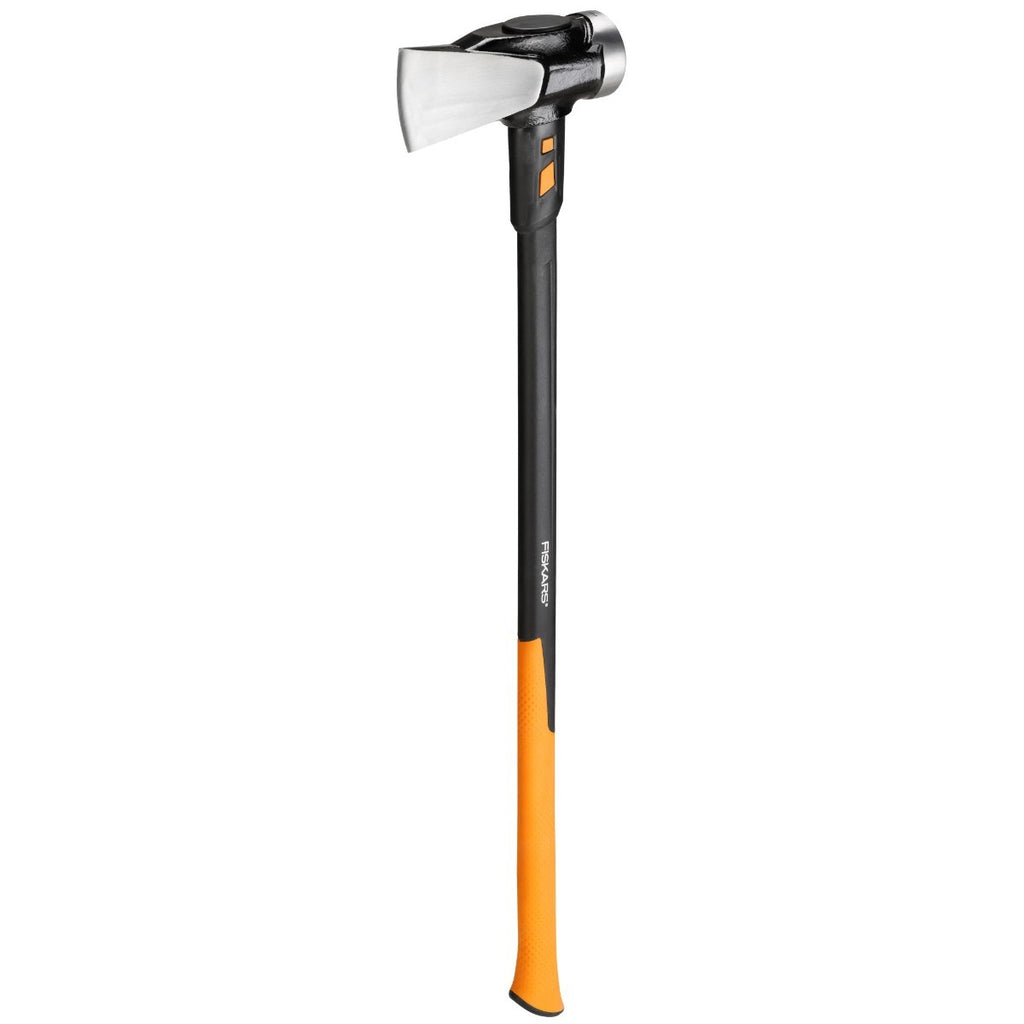 Чук за цепене Fiskars IsoCore™, размер XXL – ковано острие и дръжка IsoCore за намаляване на вибрации при тежко цепене на дърва