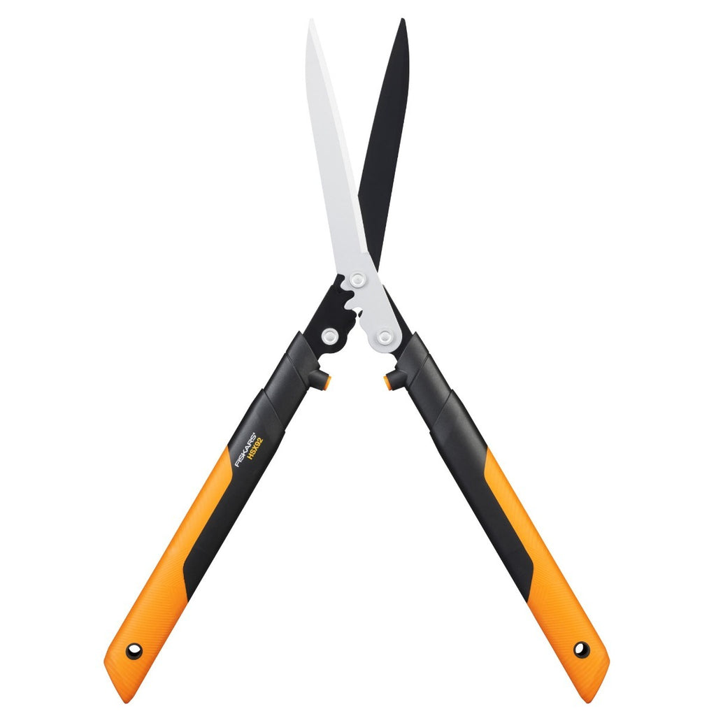 Ножица за храсти и жив плет със зъбчат механизъм Fiskars PowerGear X HSX92 - Nika.bg