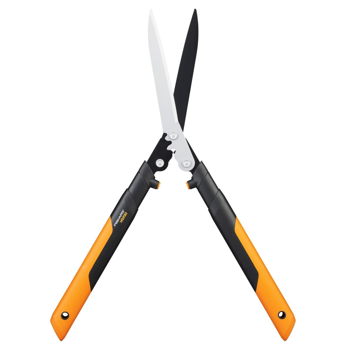 Ножица за храсти и жив плет със зъбчат механизъм Fiskars PowerGear X HSX92 - Nika.bg