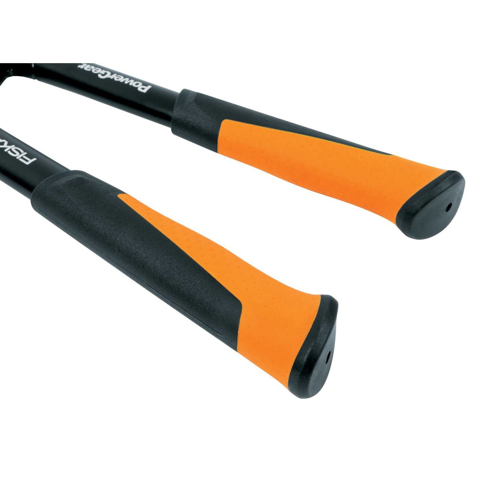 Ножица за арматура и рязане на болтове Fiskars PowerGear™, 36 см с ергономични черно-оранжеви дръжки за комфорт и контрол