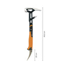 Чук за разбиване и къртене Fiskars IsoCore™ 1.44 kg размер M - Mногофункционален строителен чук с IsoCore дръжка и кука за къртене