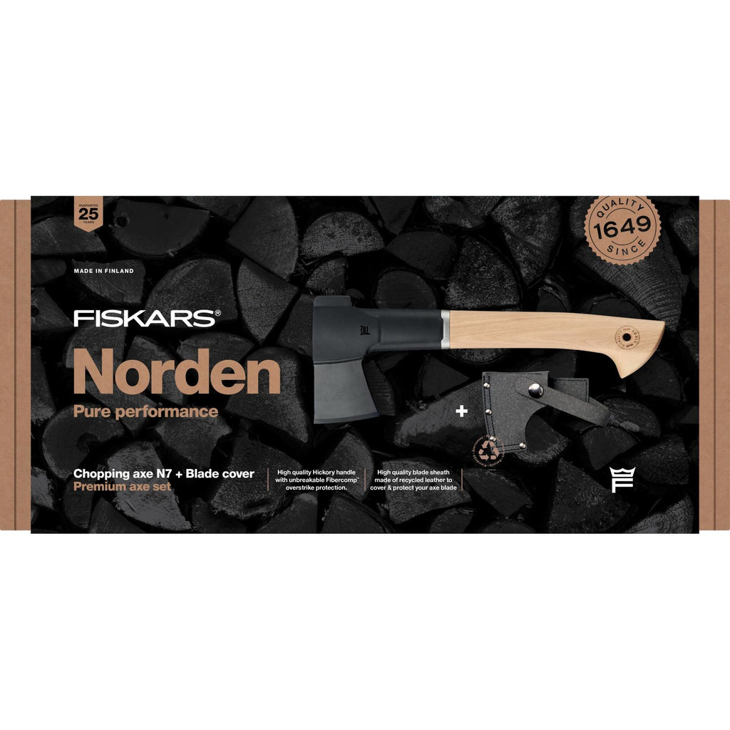 Къмпинг сет: Брадва за къмпинг Norden N7 и предпазител за острието - Nika.bg