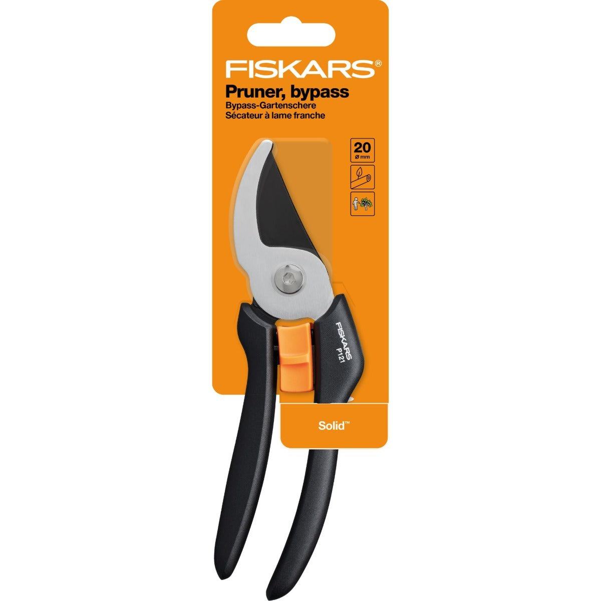 Лозарска ножица с разминаващи се остриета Solid P121