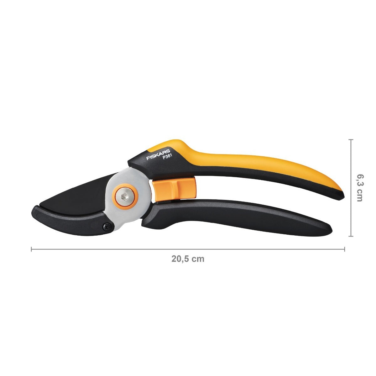 Лозарска ножица с пресрещащи се остриета Solid L P361 - Nika.bg