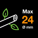 Лозарска ножица с разминаващи се остриета Fiskars Plus™ SmartFit™ P541