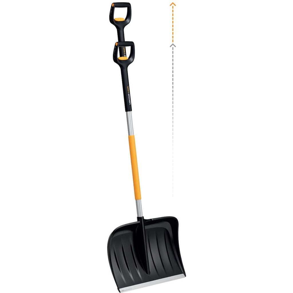 Телескопичен избутвач за сняг Fiskars X-series™ 143-163 см
