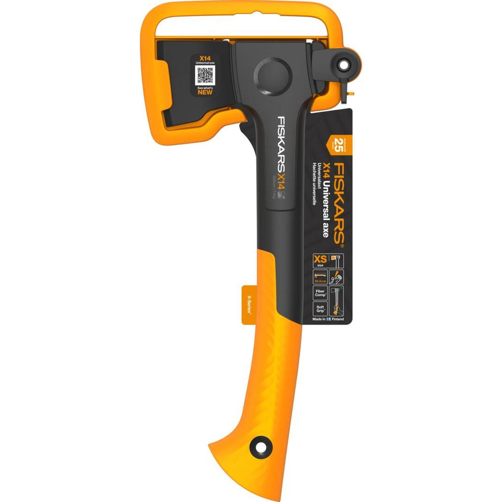 Универсална брадва за къмпинг, лов и туризъм Fiskars X-series™ X14 - XS - Nika.bg