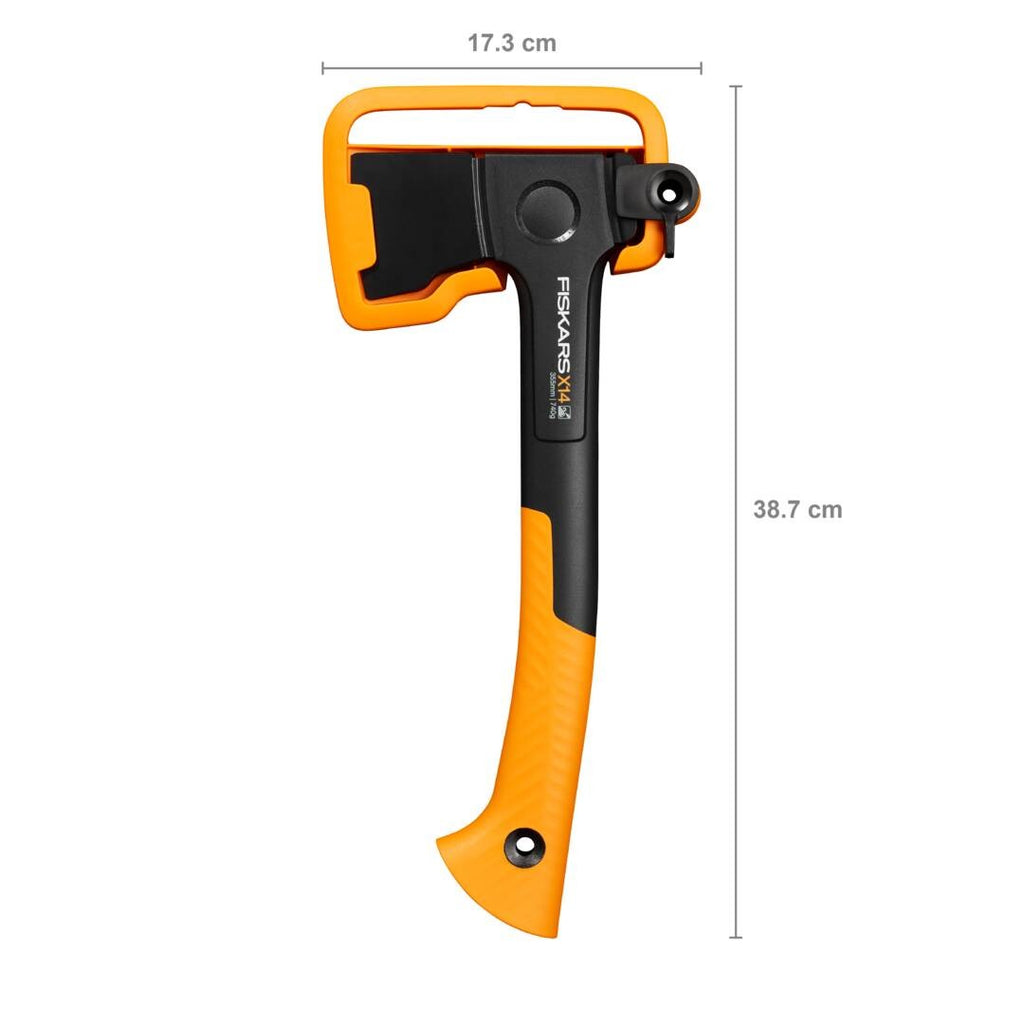 Универсална брадва за къмпинг, лов и туризъм Fiskars X-series™ X14 - XS - Nika.bg