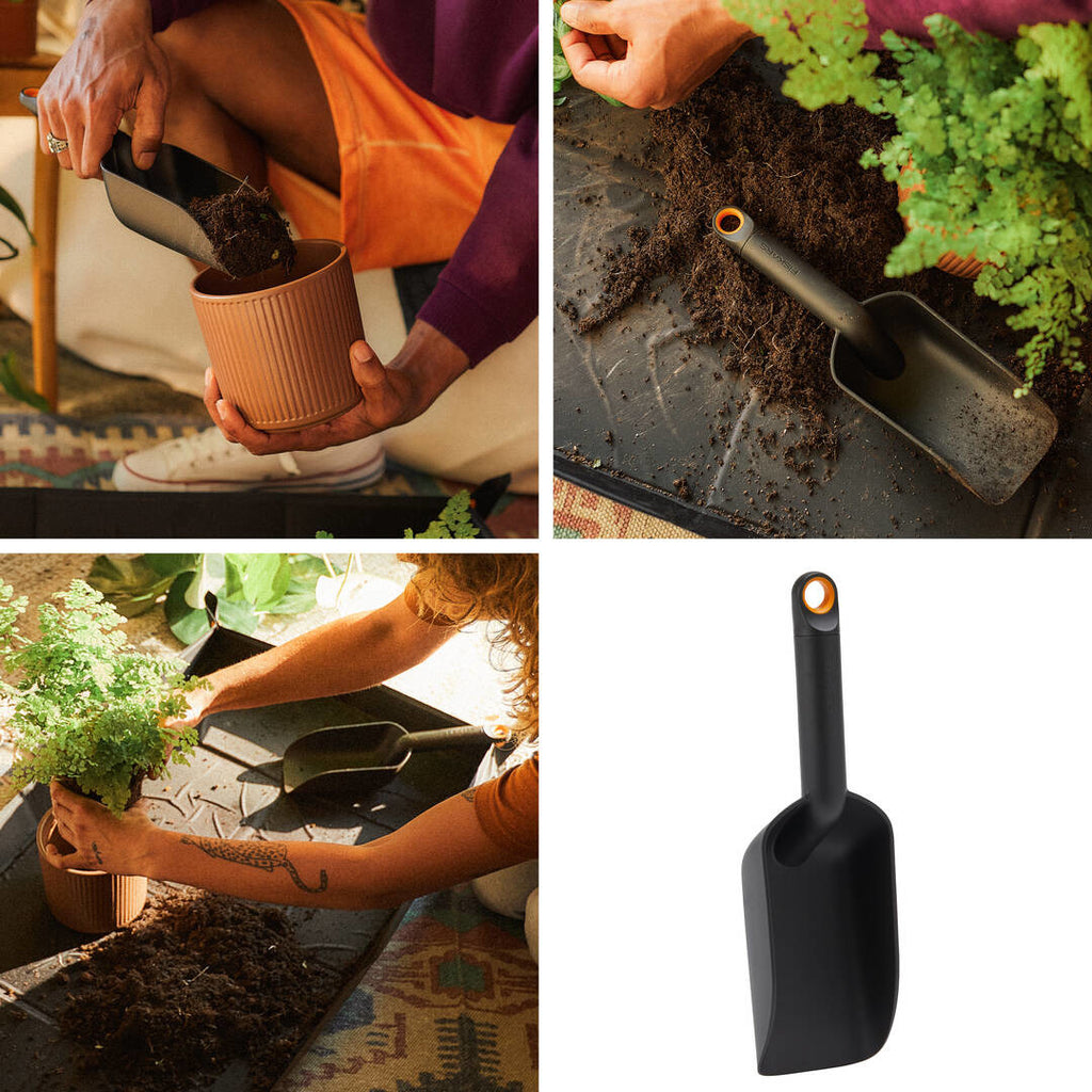Дълбока лопатка за почва Fiskars Urban, 29 см - Nika.bg