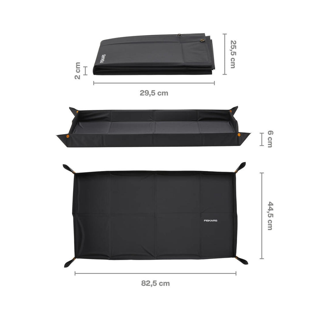 Кутия с градински инструменти Fiskars Balcony Toolbox 7 части - Nika.bg