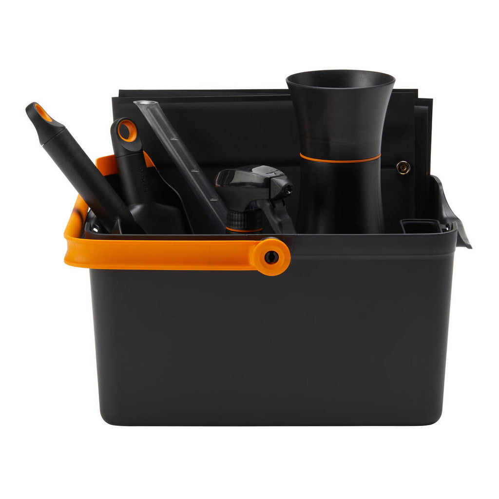 Кутия с градински инструменти Fiskars Balcony Toolbox 7 части - Nika.bg