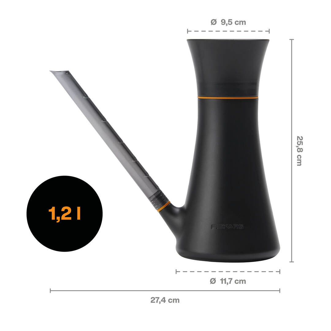 Лейка Fiskars Urban за стайни и градински растения, 1.2 литра - Nika.bg