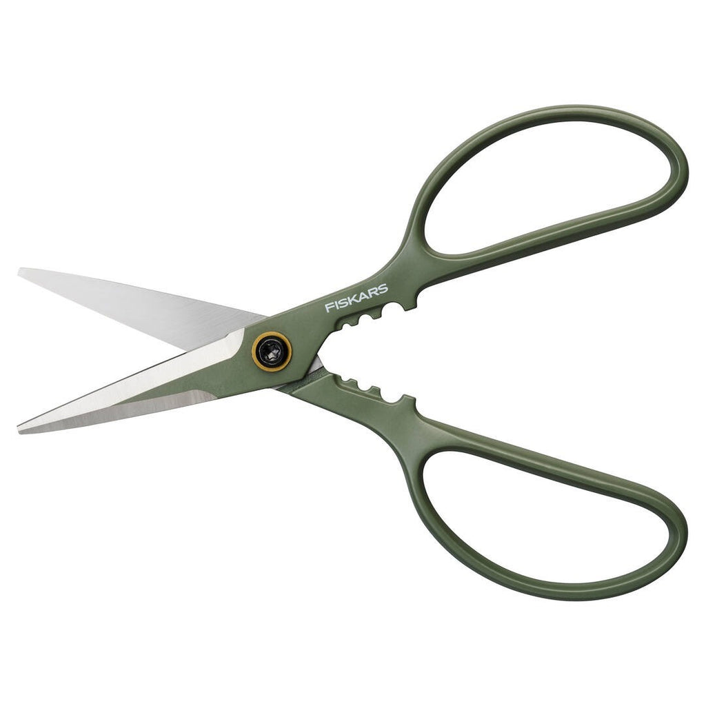 Прецизна ножица за цветя Fiskars Urban с поставка