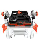 Магнитна табла за инструменти Little Giant® Tool Tray™ XL, организиране на работното място с отделения за инструменти.