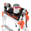 Магнитна табла за инструменти Little Giant® с флакон на стълба за ефективна работа и организация.