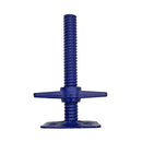 Синя конструкция за крепеж, подходяща за строителни проекти и фасадни скелета.