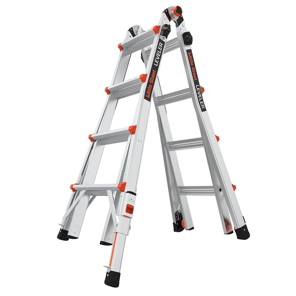 Телескопична алуминиева стълба Little Giant Leveler M17, 4x4 стъпала