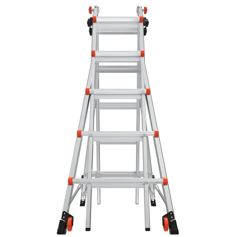 Телескопична алуминиева стълба Little Giant Leveler M22, 4x5 стъпала