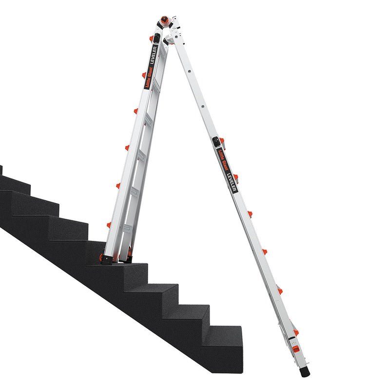 Телескопична алуминиева стълба Little Giant Leveler M26, 4x6 стъпала