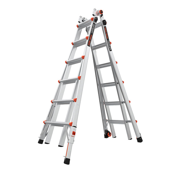Телескопична алуминиева стълба Little Giant Leveler M26, 4x6 стъпала