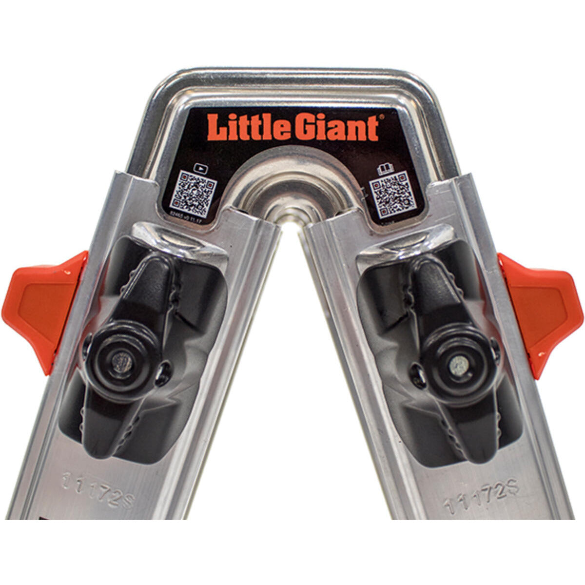 Скоби Little Giant® за сдвояване на стълба, трансформират стълбата в работно скеле с Telescoping Plank™.
