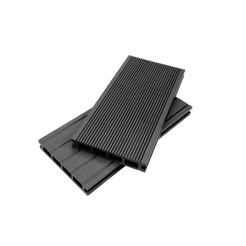 WPC декинг ForestFeel 140x23 mm, L=2.0 м, двулицев, антрацит - Nika.bg