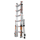 Телескопична алуминиева стълба 4x6 M26 Conquest 2.0 PRO с обезопасителни релси