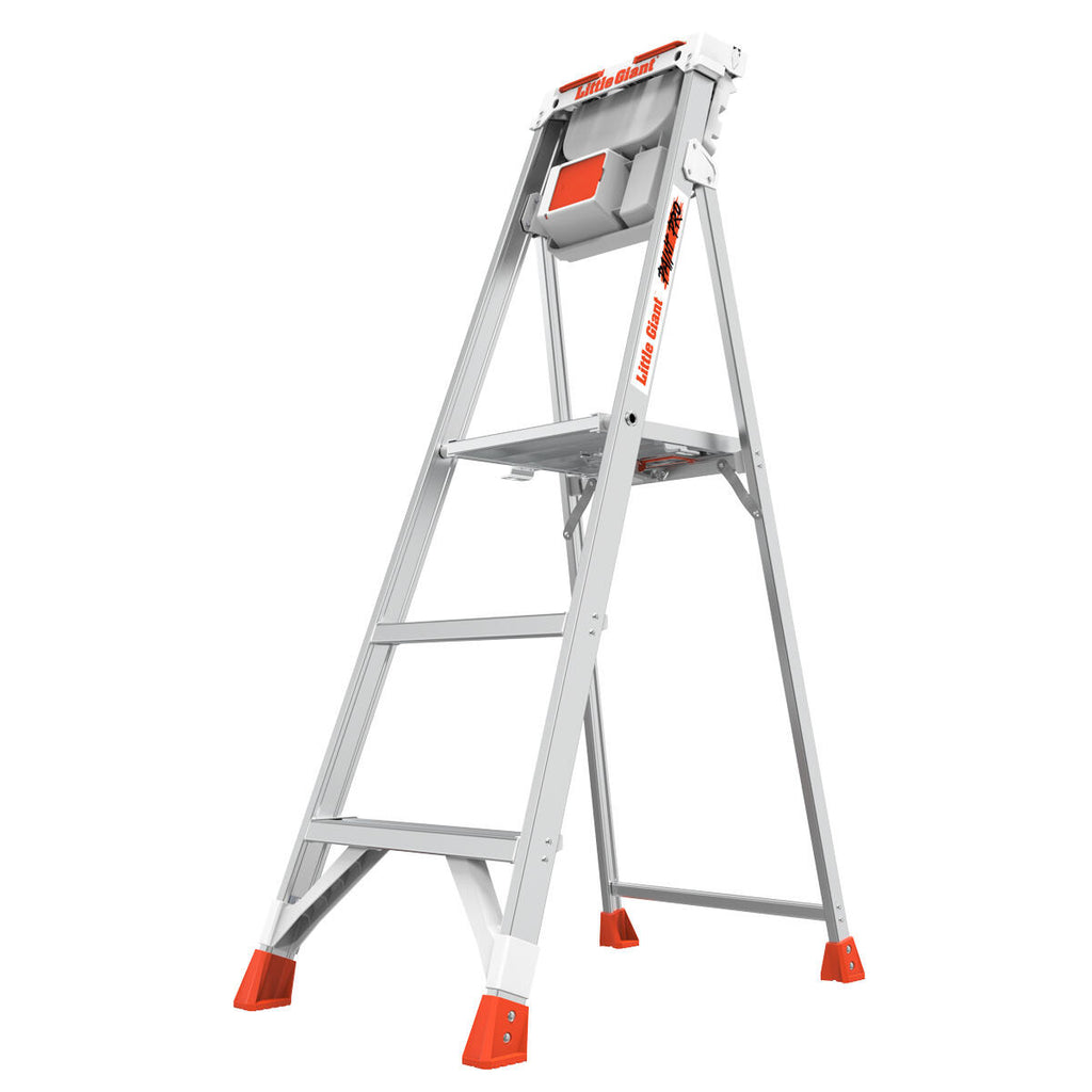 Алуминиева стълба с платформа за бояджии Little Giant Paint PRO - Nika.bg