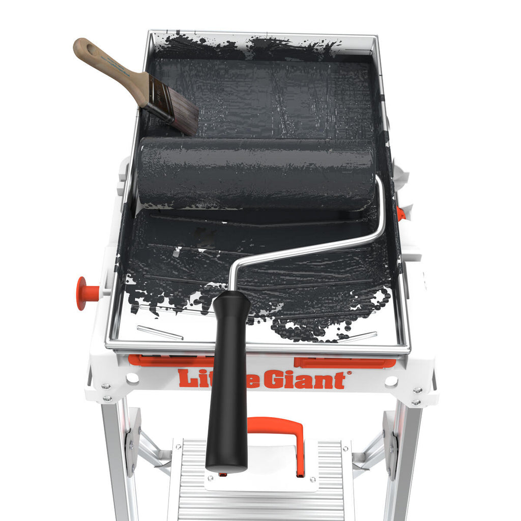 Алуминиева стълба с платформа за бояджии Little Giant Paint PRO - Nika.bg