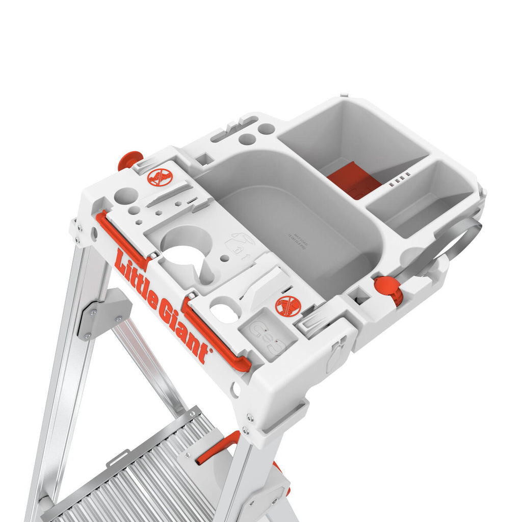 Алуминиева стълба с платформа за бояджии Little Giant Paint PRO - Nika.bg