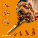 Грууминг ножица Fiskars за подстригване на козина