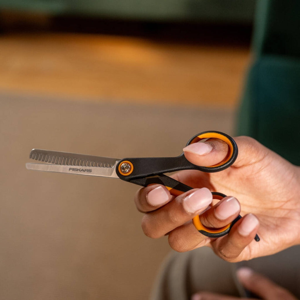 Грууминг ножица Fiskars за филиране на козина - Nika.bg
