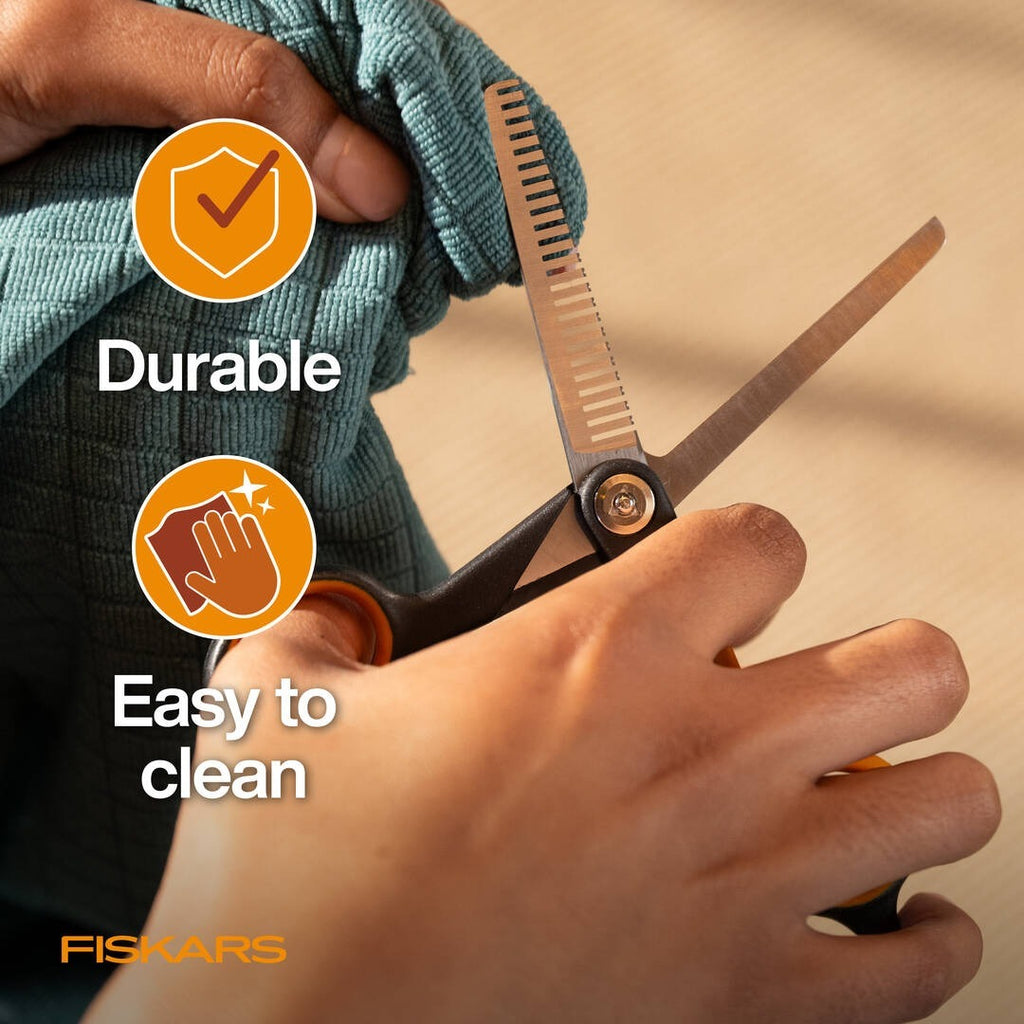Грууминг ножица Fiskars за филиране на козина - Nika.bg