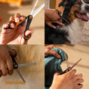 Грууминг ножица Fiskars за филиране на козина